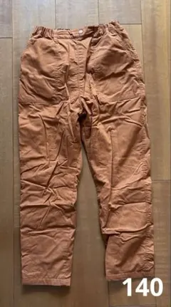 内側ボア パンツ 140cm レンガ色