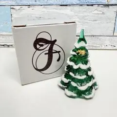 Fenton ガラス製 クリスマスツリー オブジェ