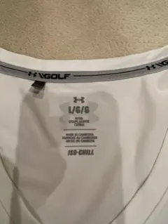 Under Armour Lサイズ 長袖ポロシャツ ホワイト
