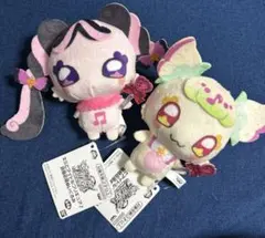 新品 キミとアイドルプリキュア 妖精応援ぬいぐるみ プリルン メロロン 2点