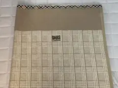 難有　DAKS　純毛　ウール毛布　100%　シングル　ダックスロンドン