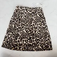 Jique スカート レオパード柄 M（C132）
