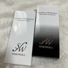 シロワカ　SHIROWAKA ディープホワイト＆リンクルリペアセット