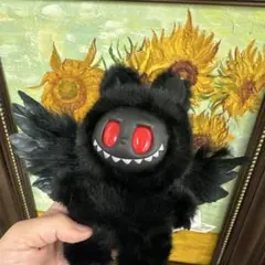 海外限定ジモモ 超レア 黒翼レッドアイ 立体ウィング 悪魔ラブブ zimomo