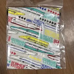 新品未使用　新幹線デザイン 巾着袋 はやぶさ　こまち　ドクターイエロー