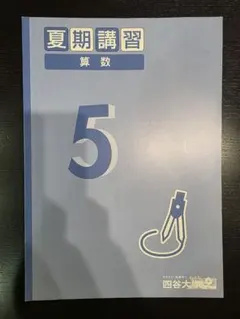 予習シリーズ　小５年　算数　夏期講習　四谷大塚
