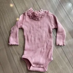La stella リブニットロンパース
