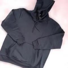 メンズパーカー 裏起毛 size L ブラック