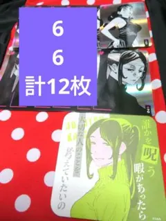 匿名配送★伏黒津美紀　麗美（れみ）　呪術廻戦　ギラギラトランプ　アトコ　セット