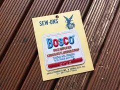 【70's BOSCO チョコレートシロップ ワッペン】