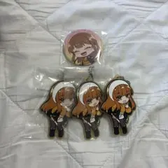 カラフルピーチ えと ラバーマスコット キーホルダー 一番くじ 缶バッチ