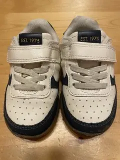 ZARAベビー スニーカー ホワイト ネイビー 13センチ