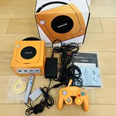 【動作品】オレンジ ゲームキューブ ソフト付き