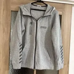 エヴァンゲリオン フルジップパーカー グレー