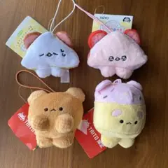 なごみ屋の世界 ぬいぐるみ マスコット 限定4種 セット
