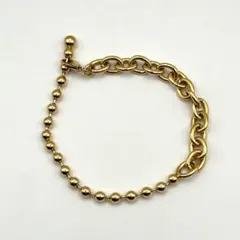 jouete ジュエッテ ブレスレット 小豆チェーン ボールチェーン ゴールドのサムネイル