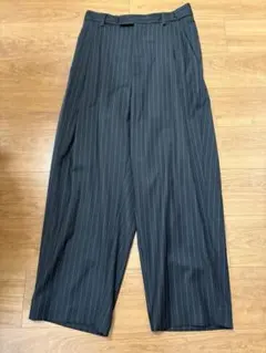 ストライプ スラックス