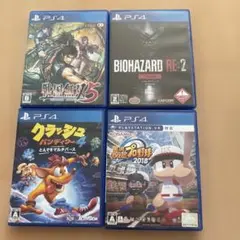 PS4 ゲーム 4本セット
