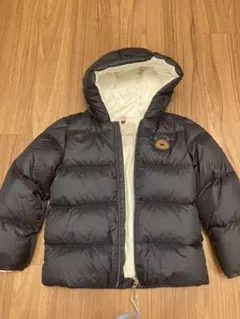 クマ刺繍付き ダウン