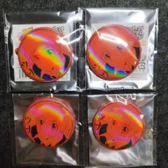 家庭教師ヒットマンREBORN！ホログラム缶バッジ 沢田綱吉 4点セット