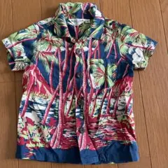 デニムダンガリー アロハ　90 シャツのサムネイル