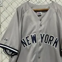 Majestic NEW YORK ユニフォーム　サイズ:Ｌ想定 Majestic NEW YORK ユニフォーム サイズ:L想定 - メルカリ