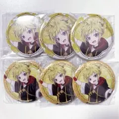 ピアプロ あたりつき缶バッジくじ 鏡音レン 6点セット