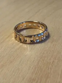 US9.5ティファニー　トゥルーワイドリング　イエローゴールド