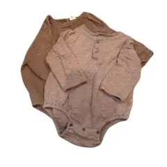 春服長袖ロンパース