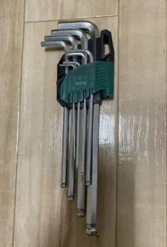 六角レンチセット 8本セット ボールポイント タイプ