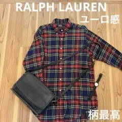 ラルフローレン　チェックシャツ