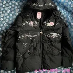 メゾピアノ　L 160 レア　リアルダウン　コート　ベリエ&ブルーベリエ　羽毛