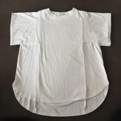 しまむら× mysa closet半袖Tシャツ ホワイト