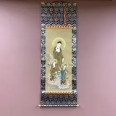 石田忠之　掛軸　聖観音 石田忠之 掛軸 聖観音 - メルカリ