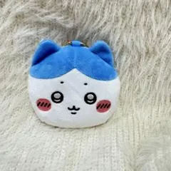 エコバッグ入りおかおマスコット（ハチワレ）