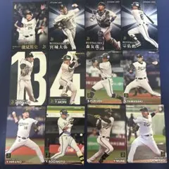 プロ野球チップス オリックスバファローズ 4選手カードセット - メルカリ