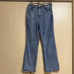 接触冷感　デニムパンツ