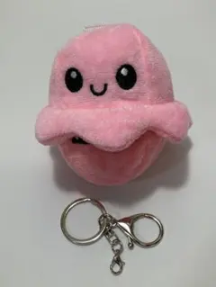 メンダコ　ぬいぐるみ　リバーシブル（笑顔・不機嫌）のサムネイル