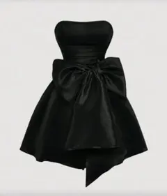 【美品】ブラックショートドレス