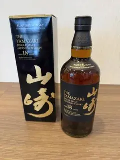 山崎18年　未開封 サントリー シングルモルトウイスキー 山崎 18年 700ml 箱なし