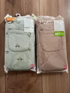 UNIQLO フリースレギンス　2枚セット　100 新品未開封品