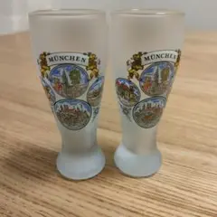 Munchen　ミュンヘン　ドイツ　ペアグラス　インテリア　ミニ　お土産