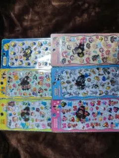 プチドロップステッカー　6枚セット　ボンボンドロップシール