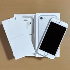 【付属品新品】iPhone7 シルバー 128GB SIMフリー