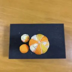 髪飾り ちりめん玉 つまみ細工 夏祭り 黄色 オレンジ 花柄　茶道