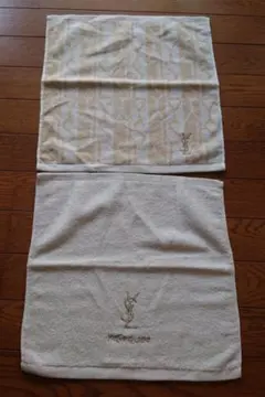 イヴ・サンローラン タオルハンカチ 2枚セット　ハンドタオル　新品未使用