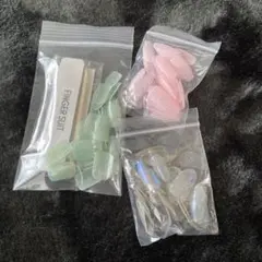 フィンガースーツ ネイルチップ 3セット