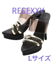 RESEXXY ピンヒールサンダル　ブラックのサムネイル