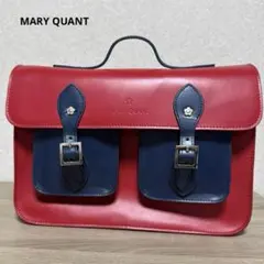 マリークワント・キャンパス　3WAY ハンドバック　ショルダー　リュック 赤