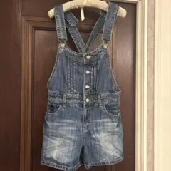 オシャレなデニムオーバーオール★ショートパンツ